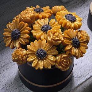 Sunflower Soy Wax Melt Bouquet Handmade